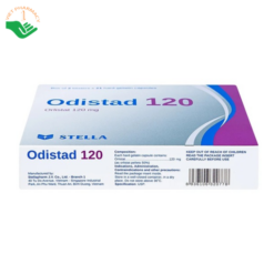 Thuốc Odistad 120mg điều trị béo phì, phòng ngừa tăng cân (Hộp 2 vỉ x 21 viên)