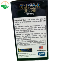 Viên uống PHARMEKAL OMEGA-3 FISH OIL 1000MG