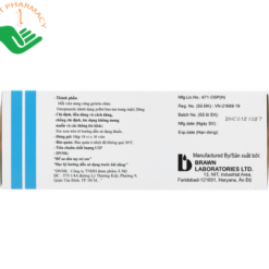 Omeprazole Delayed-Release Capsules USP 20mg trị loét dạ dày, tá tràng