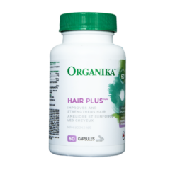 Viên nang Organika Hair Plus nuôi dưỡng nang tóc, kích thích mọc tóc, làm tóc dày chắc khỏe (hộp 60 viên)