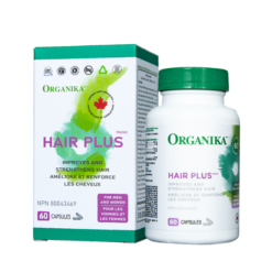 Viên nang Organika Hair Plus nuôi dưỡng nang tóc, kích thích mọc tóc, làm tóc dày chắc khỏe (hộp 60 viên)