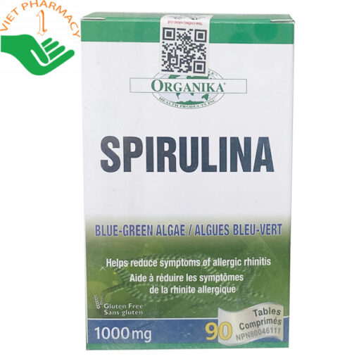Viên uống Organika Spirulina Spiruline