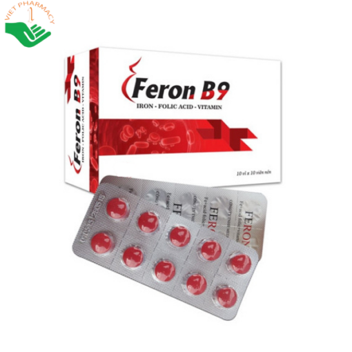 Feron B9 bổ sung Sắt và Vitamin