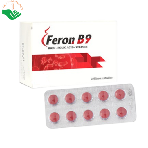 Feron B9 bổ sung Sắt và Vitamin