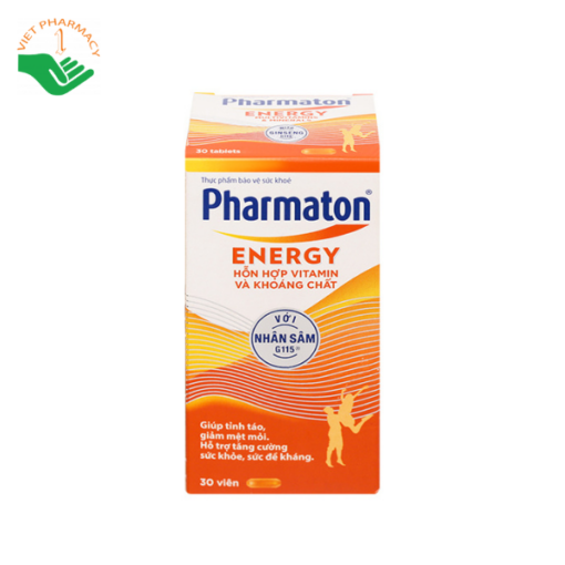 Pharmaton Energy - Hỗn hợp Vitamin và khoáng chất