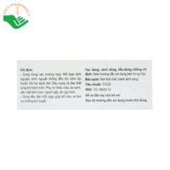 Phụ Huyết Khang giúp điều kinh bồi bổ khí huyết