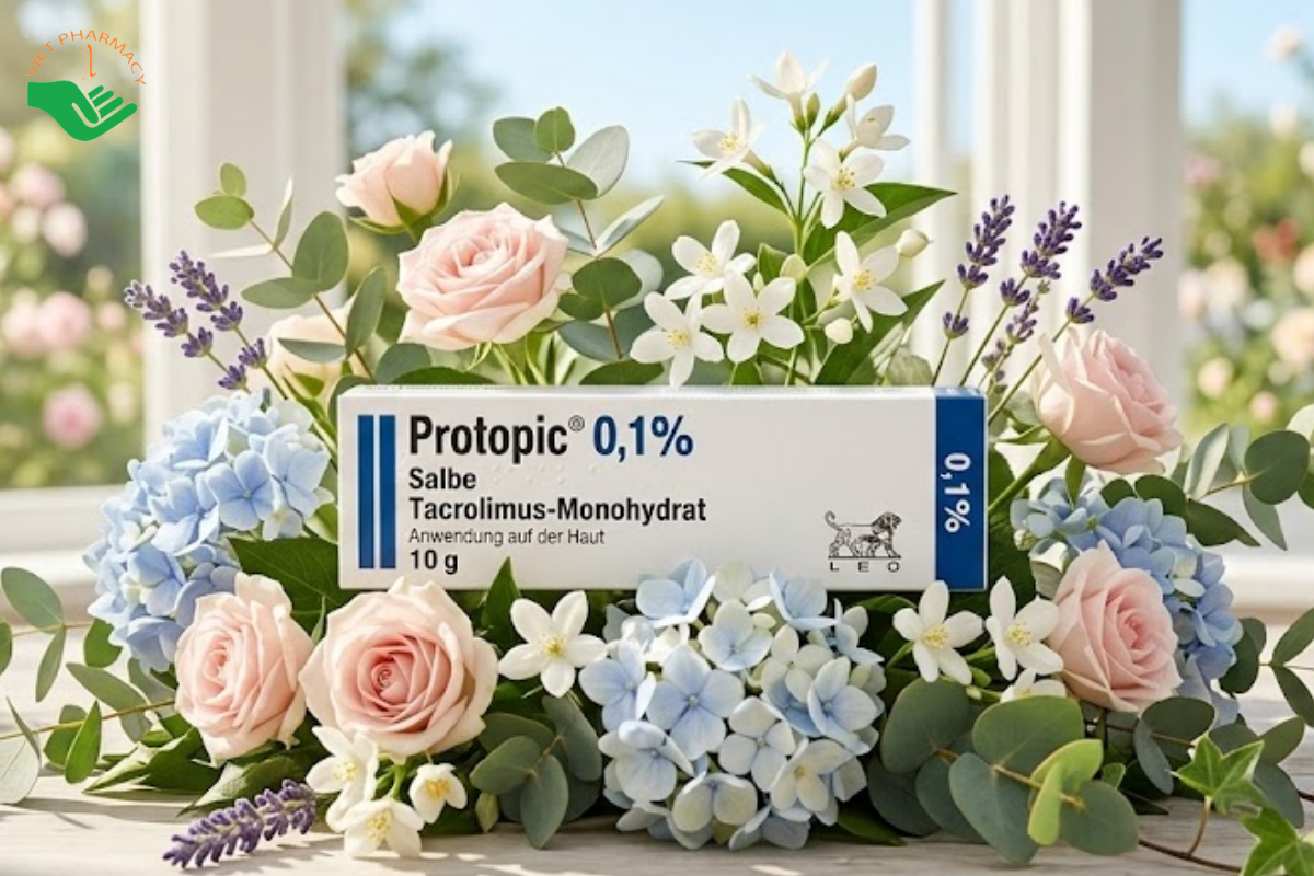 Thuốc bôi Protopic 0,1% (tuýp 10g)
