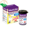 Que thử đường huyết MediUSA TS3300 (Hộp 50 que)