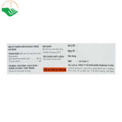 Thuốc Ravastel 20 phòng ngừa bệnh tim mạch ( 3 vỉ x 10 viên)