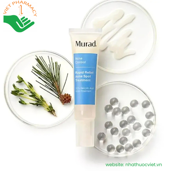 Kem trị mụn Murad có thành phần chiết xuất phần lớn từ tự nhiên