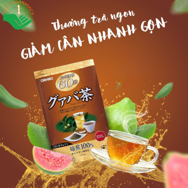 Trà ổi giảm cân an toàn cho mọi đối tượng