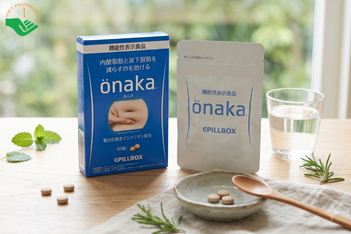 Cách Dùng Viên Uống Giảm Mỡ Bụng Onaka Nhật Bản Hiệu Quả
