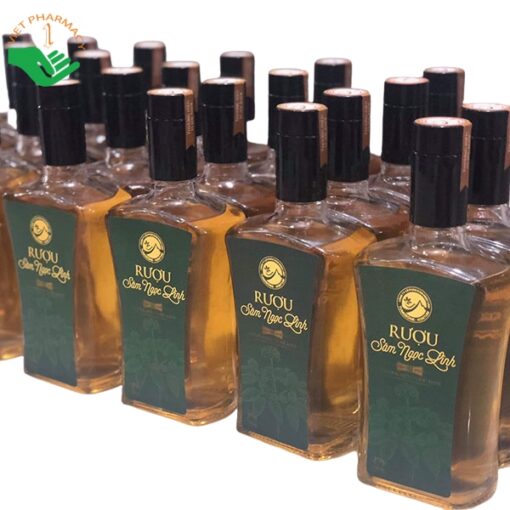 Rượu sâm Ngọc Linh (Chai vuông 500ml)