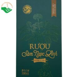 Rượu sâm Ngọc Linh (Chai vuông 500ml)