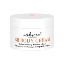 Kem dưỡng trắng da trang điểm nhẹ toàn thân SAKURA BB BODY CREAM