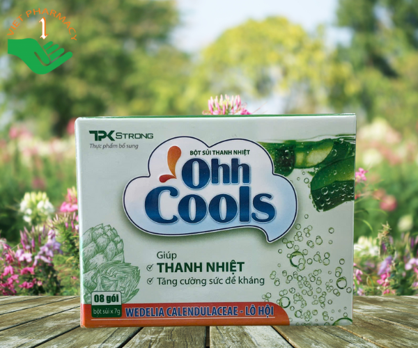 Bột sủi thanh nhiệt Ohh Cools