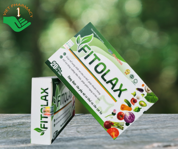 Hỗ trợ tiêu hóa, bổ sung chất xơ Dr Pharma Fitolax