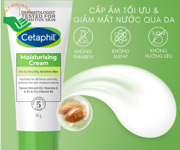 Kem dưỡng ẩm Cetaphil Moisturising Cream