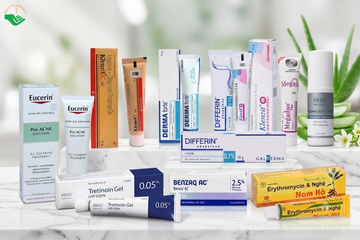 Sản phẩm kem trị mụn bọc được nhiều người lựa chọn