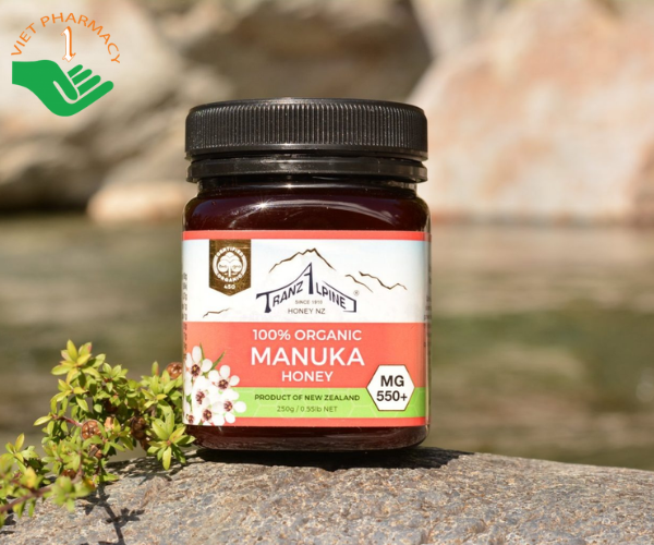 san-pham-mat-ong-manuka-mg550-organic-manuka-honey-tranzalpine Mật ong Manuka MG550+ Organic Manuka Honey Tranzalpine