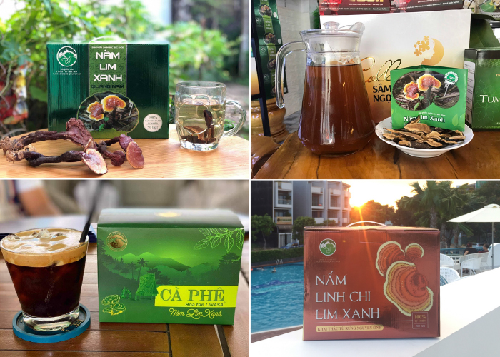Một số sản phẩm nấm lim xanh rừng chất lượng hiện nay