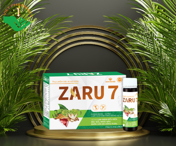 Thực phẩm bảo vệ sức khỏe ZARU 7