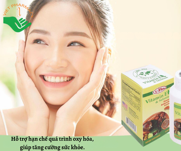 Thực phẩm bảo vệ sức khỏe Ubb Vitamin E & Selenium