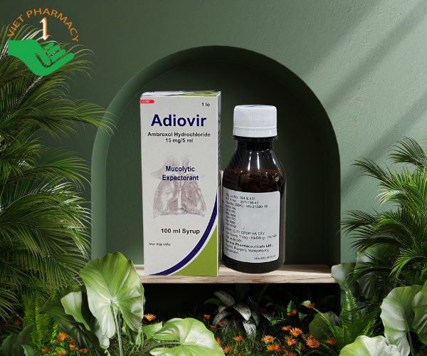 Thuốc điều trị các bệnh hô hấp Adiovir