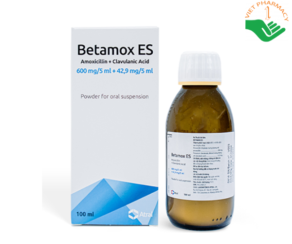 Thuốc điều trị nhiễm khuẩn Betamox ES