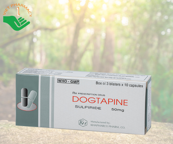 Thuốc điều trị tâm thần phân liệt Dogtapine 50mg
