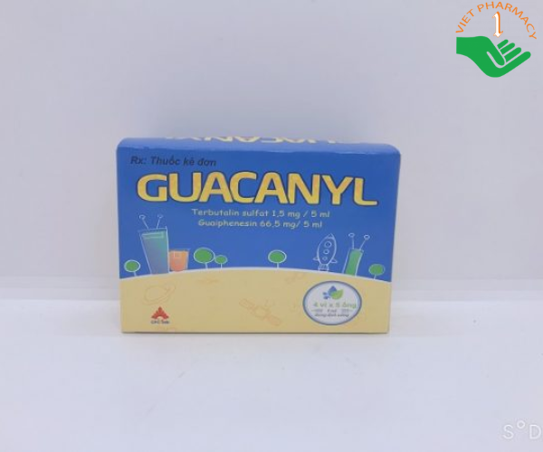 Thuốc điều trị viêm đường hô hấp Guacanyl