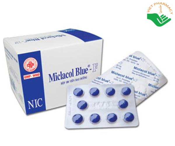 Thuốc điều trị viêm đường tiết niệu Mictableu Apco (hộp 10 vỉ x 10 viên)
