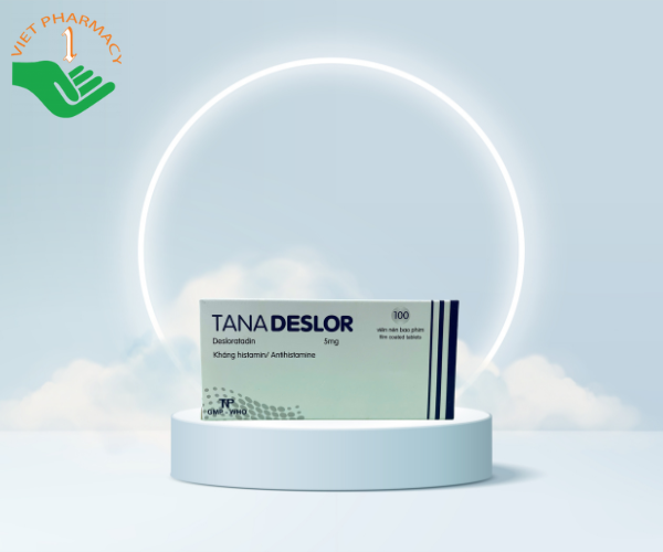 Thuốc điều trị viêm mũi dị ứng Tanadeslor 5mg