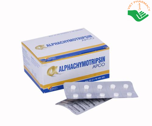 Thuốc điều trị viêm, sưng tấy, phù nề Alphasin KMP