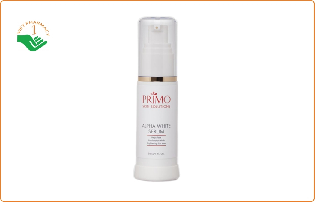 Serum dưỡng trắng cho da khô Primo Alpha White Serum Serum