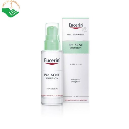 Serum giảm nhờn và mụn Eucerin Acne Oil Control Pro Acne Solution Super Serum 30ml