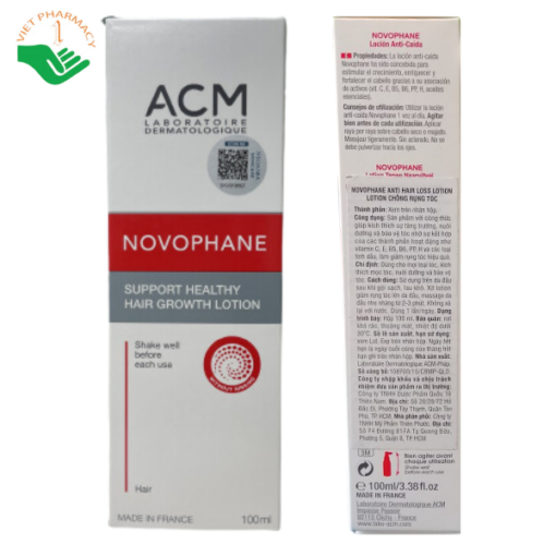 Serum ngăn ngừa rụng tóc ACM Novophane Anti-Hair Loss Lotion 100ml