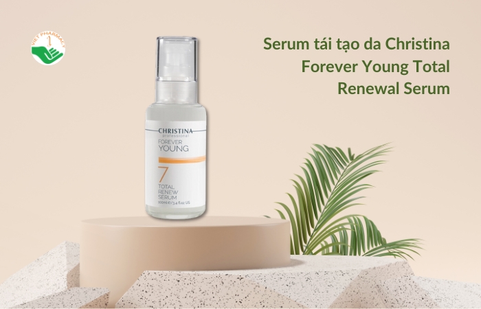 Serum dưỡng trắng cho da dầu Christina Forever Young Total Renewal Serum