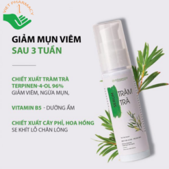 Serum Tràm trà giảm mụn, mờ thâm Milaganics