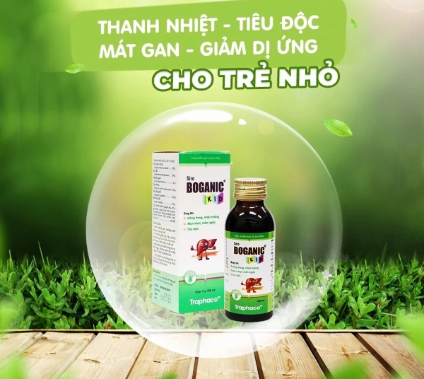 Thực phẩm BVSK Boganic Kid