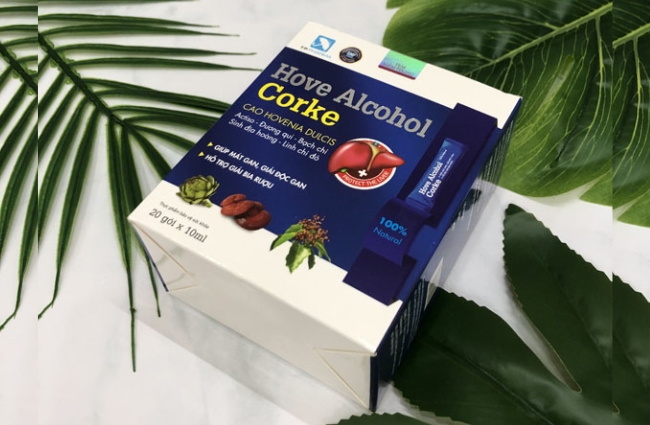 Siro giải rượu Hove Alcohol Corke