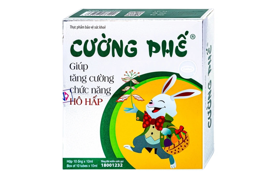 Siro tăng cường chức năng hô hấp Cường Phế