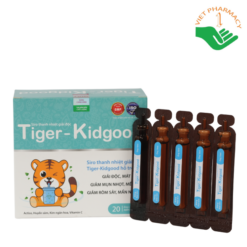 Siro thanh nhiệt giải độc Hổ Tiger-KidGood Pharmalink OTC (Hộp 20 ống x 10ml)