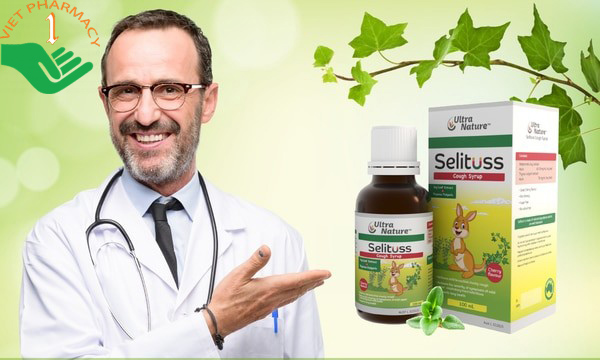 Siro Ultra Nature Selituss Infant Cough Drops hỗ trợ giảm ho hiệu quả.