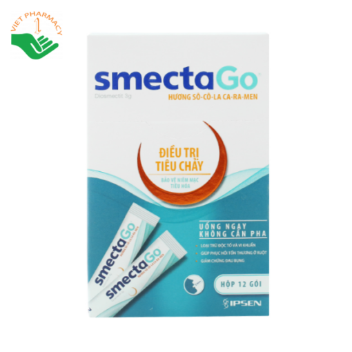 Thuốc uống SmectaGo điều trị ngắn hạn tiêu chảy cấp