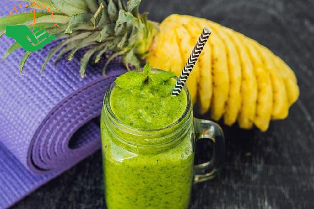 Smoothie dứa giảm cân