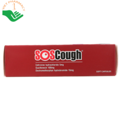 SOSCough trị ho khan, ho do kích ứng