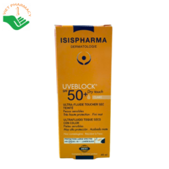 Kem chống nắng Isis Pharma Uveblock SPF50+ Tinted Mineral Cream 40ml (nâu)
