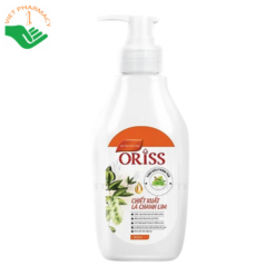 Sữa tắm khỏi mụn lưng giảm thâm mụn, viêm nang lông Oriss 300ml