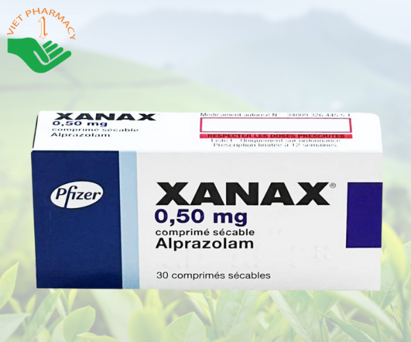 Thuốc điều trị trầm cảm, mất ngủ, Xanax 0,5mg Viatris